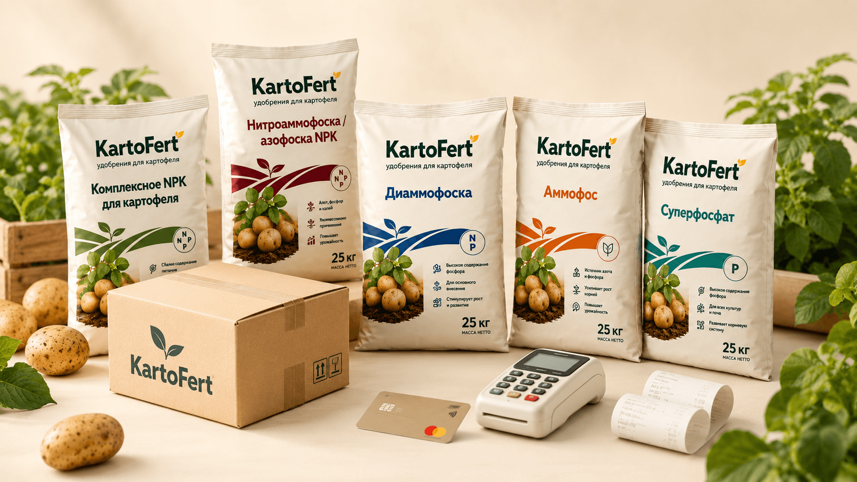 Доставка удобрений KartoFert