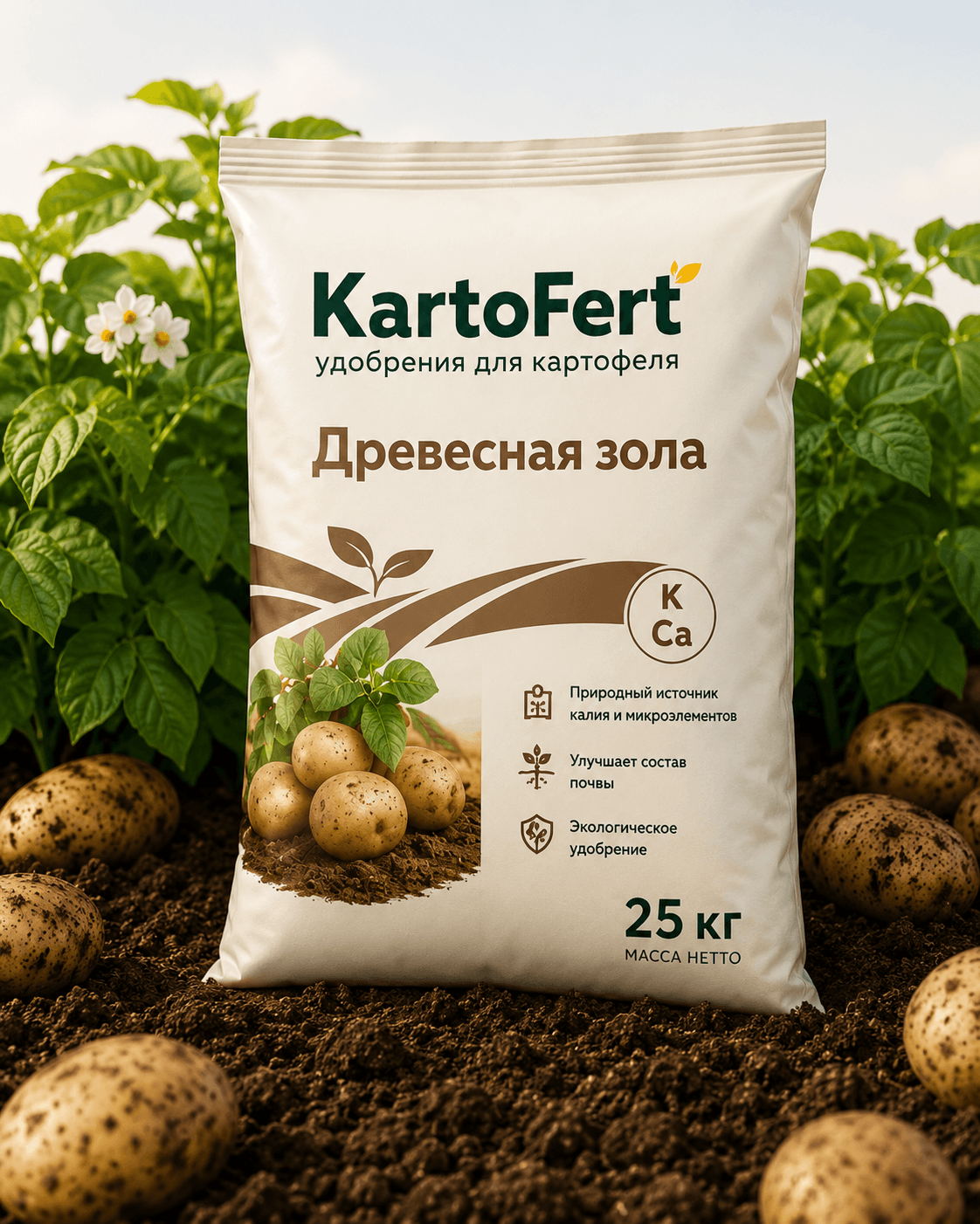 Древесная зола: Задняя сторона